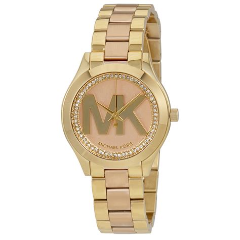 Michael Kors Runway Rose Gold Dial Women's Watch 